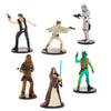 Disney Store Star Wars Cantina Figure Play Set Playset Cake Topper New