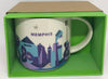 Starbucks You Are Here Memphis Tennessee Ceramic Coffee Mug New With Box