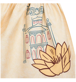 Disney The Princess and the Frog Tiana Apron for Adults New with Tag