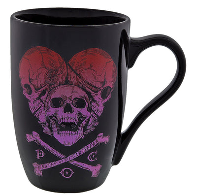 Disney Parks Pirates of the Caribbean Skulls Ceramic Coffee Mug New