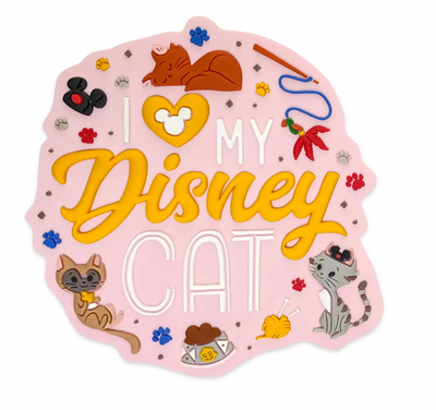 Disney Parks I Love My Disney Cat Magnet New