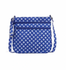 Vera Bradley Cotton Triple Zip Hipster Royal White Concerto New with Tag