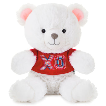 Hallmark Valentine Love Hugs & Kisses Bear XOXO Plush 9" New with Tag