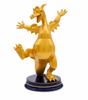 Disney Parks WDW 50th Celebration Epcot Figment Golden Statue New with Box