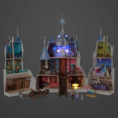 Disney Arendelle Castle Play Set Frozen 2 Anna Elsa Kristoff Olaf Sven New