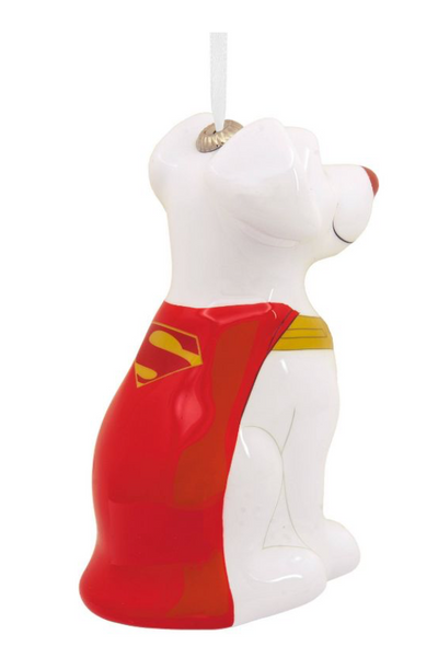 Hallmark 2022 DC Comics Krypto Decoupage Christmas Ornament New with Tag