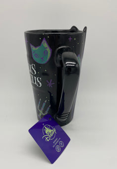 Disney Parks Hocus Pocus Binx the Cat Glow in the Dark Tall Latte Mug New