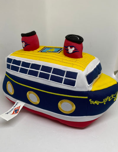 Disney Cruise Line Boat Ship Plush New with Tag