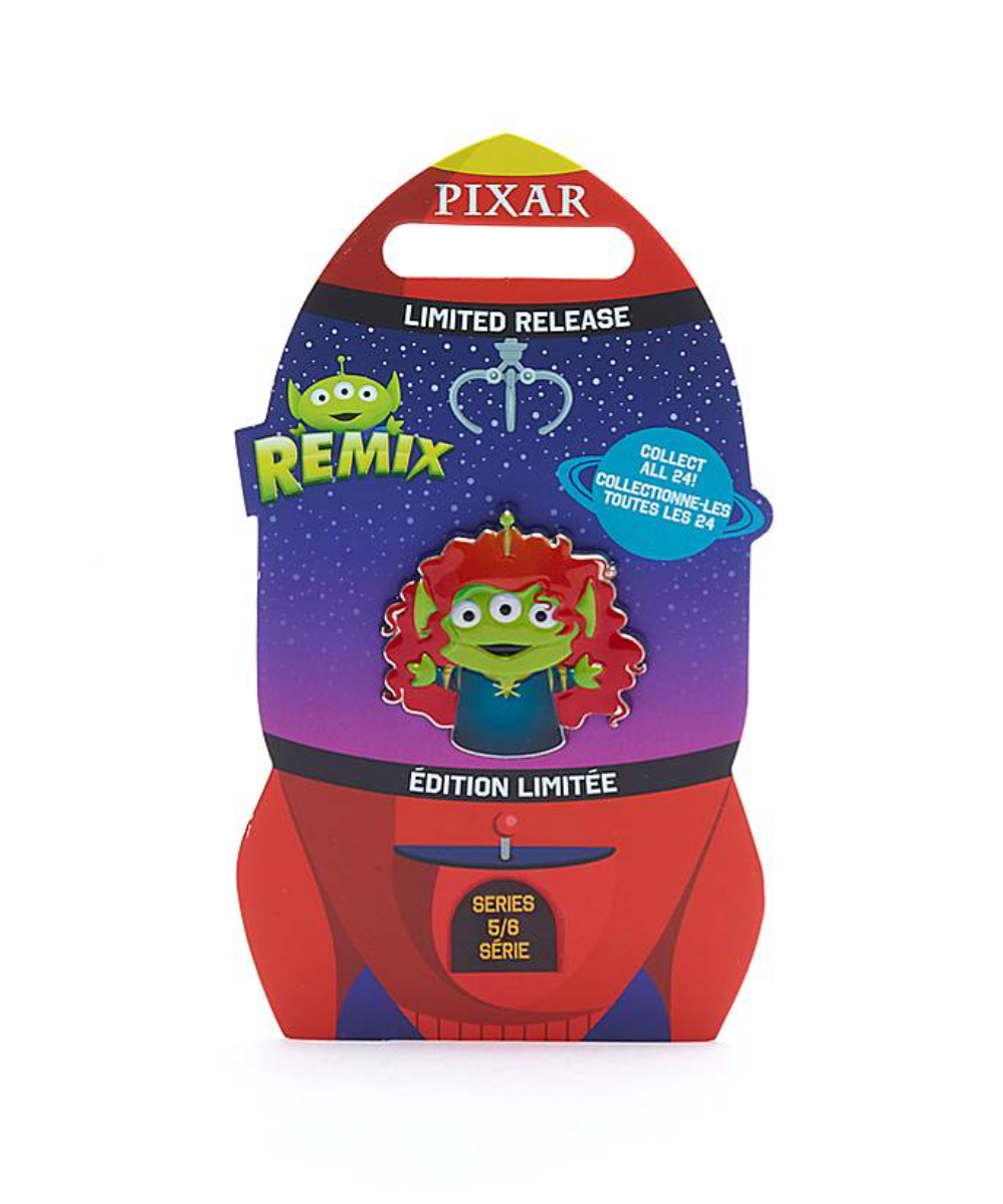Disney Toy Story Alien Pixar Remix Pin Merida Limited Release New