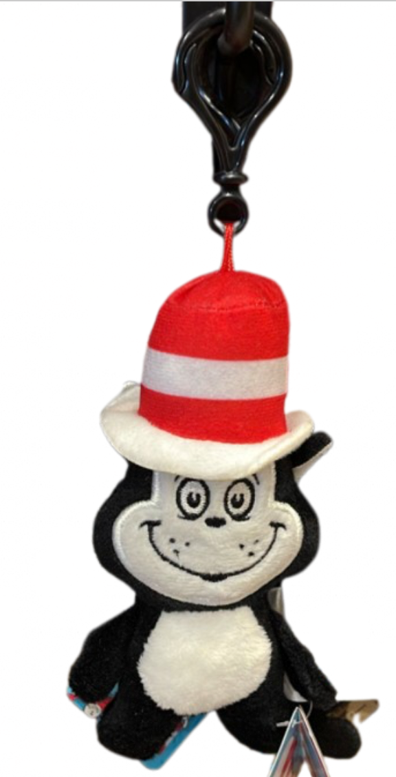Universal Studios Dr. Seuss Plush Keychain New With Tag