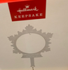 Hallmark 2022 Snowflake & Christmas Stocking Hanger New With Box