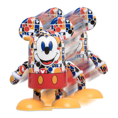 Disney Mickey Mouse Memories Shufflerz Walking Figure 3 New with Box