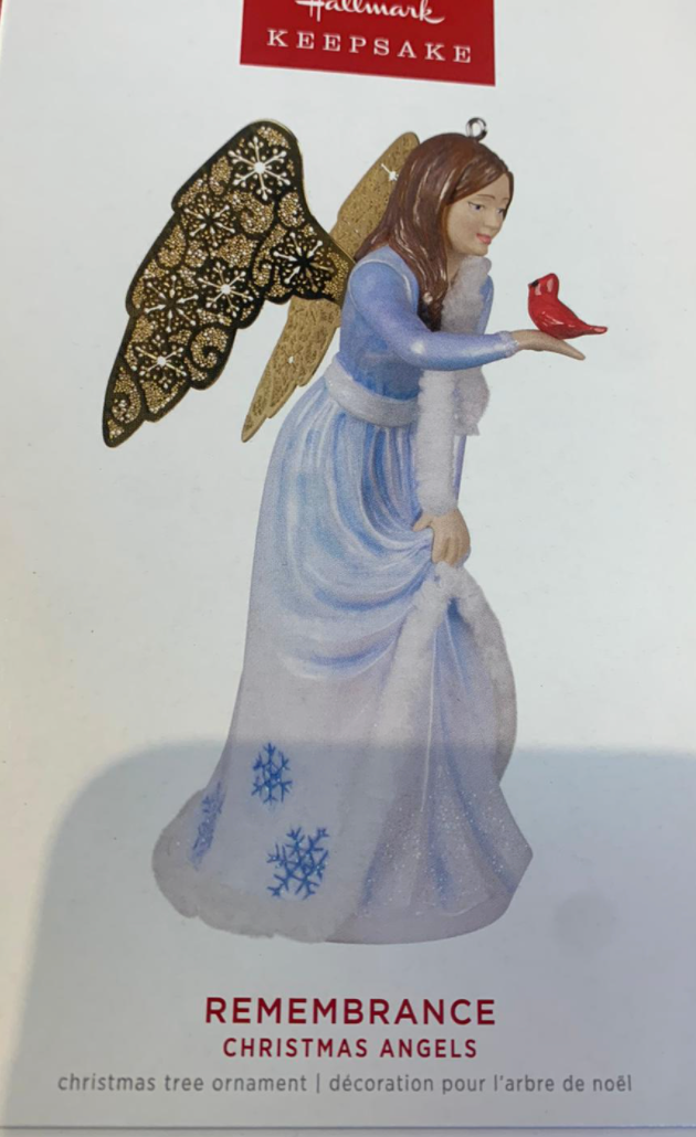 Hallmark 2022 Christmas Angels Remembrance Christmas Ornament New With Box