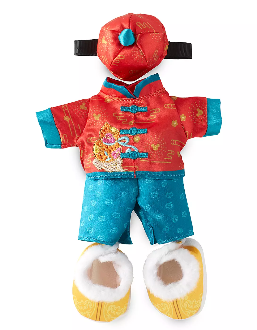 Disney NuiMOs Collection Outfit Mickey Chinese Lunar New Year Dress Set New Card
