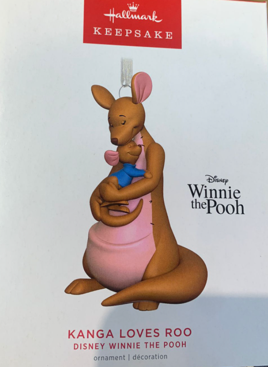 Hallmark 2022 Disney Winnie Pooh Kanga Loves Roo Christmas Ornament New With Box
