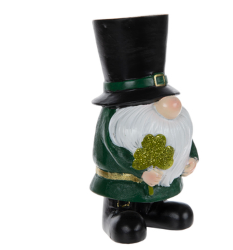 Hobby Lobby St. Patrick's Day Irish Lucky Shamrock Gnome Figurine New with Tag