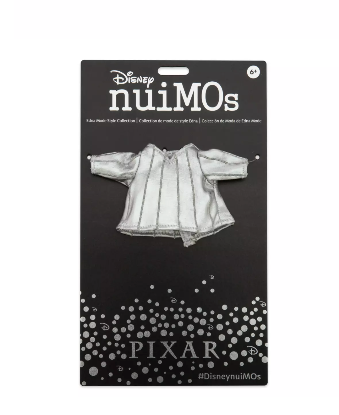 Disney Nuimos Outfit The Incredibles 2 Edna Mode Silver Top New with Card