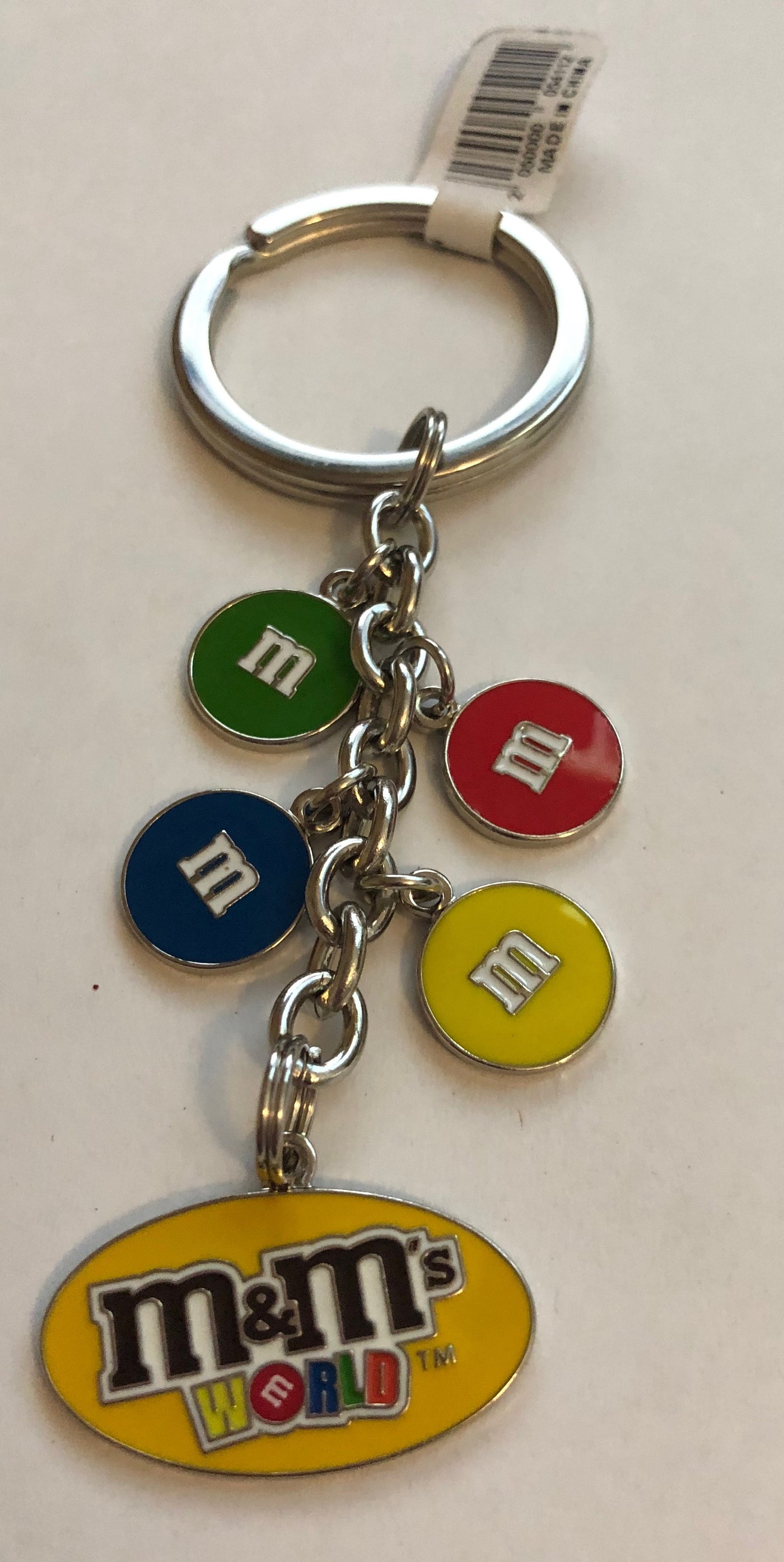 M&M's World Lentil Dangle Keychain New with Tag