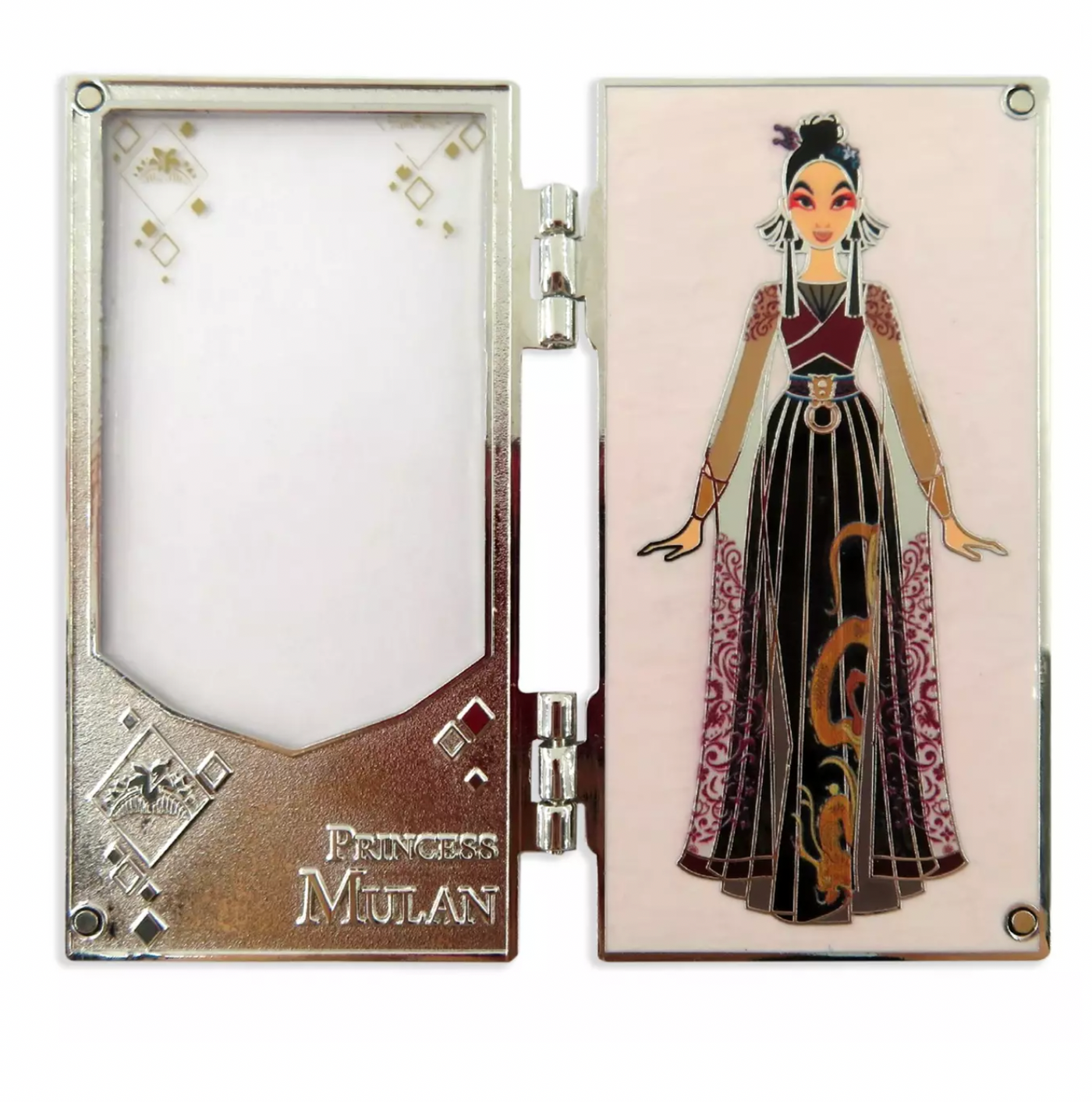 Disney Designer Ultimate Princess Collection Mulan Hinged Pin Limited New Card