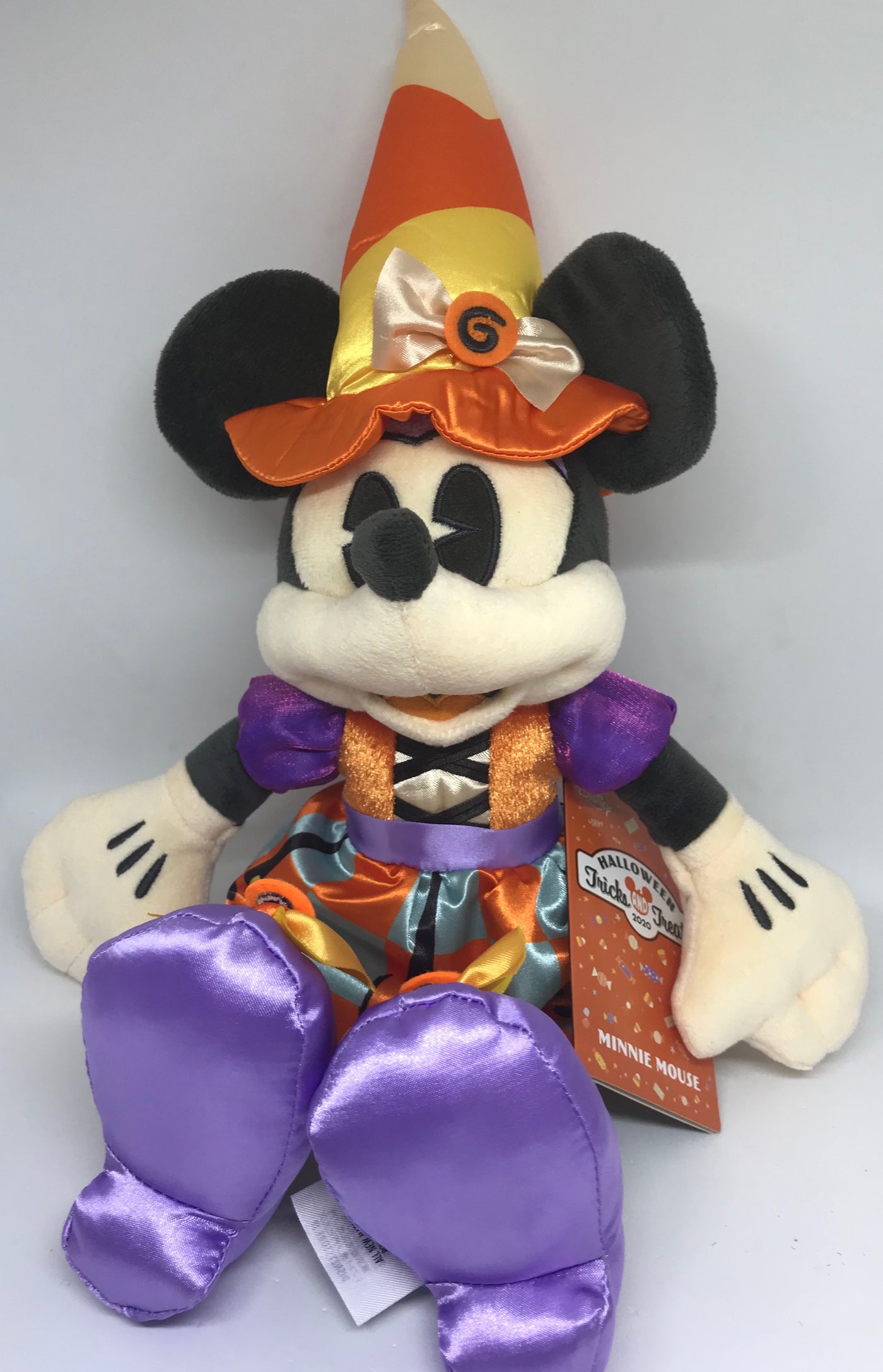 Disney Parks Halloween 2020 Minnie Mouse Witch Plush New with Tag