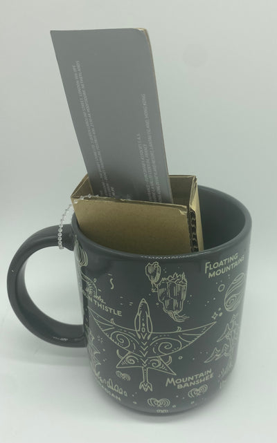 Disney World of Pandora Avatar Experience Coffee Mug with Spoon New
