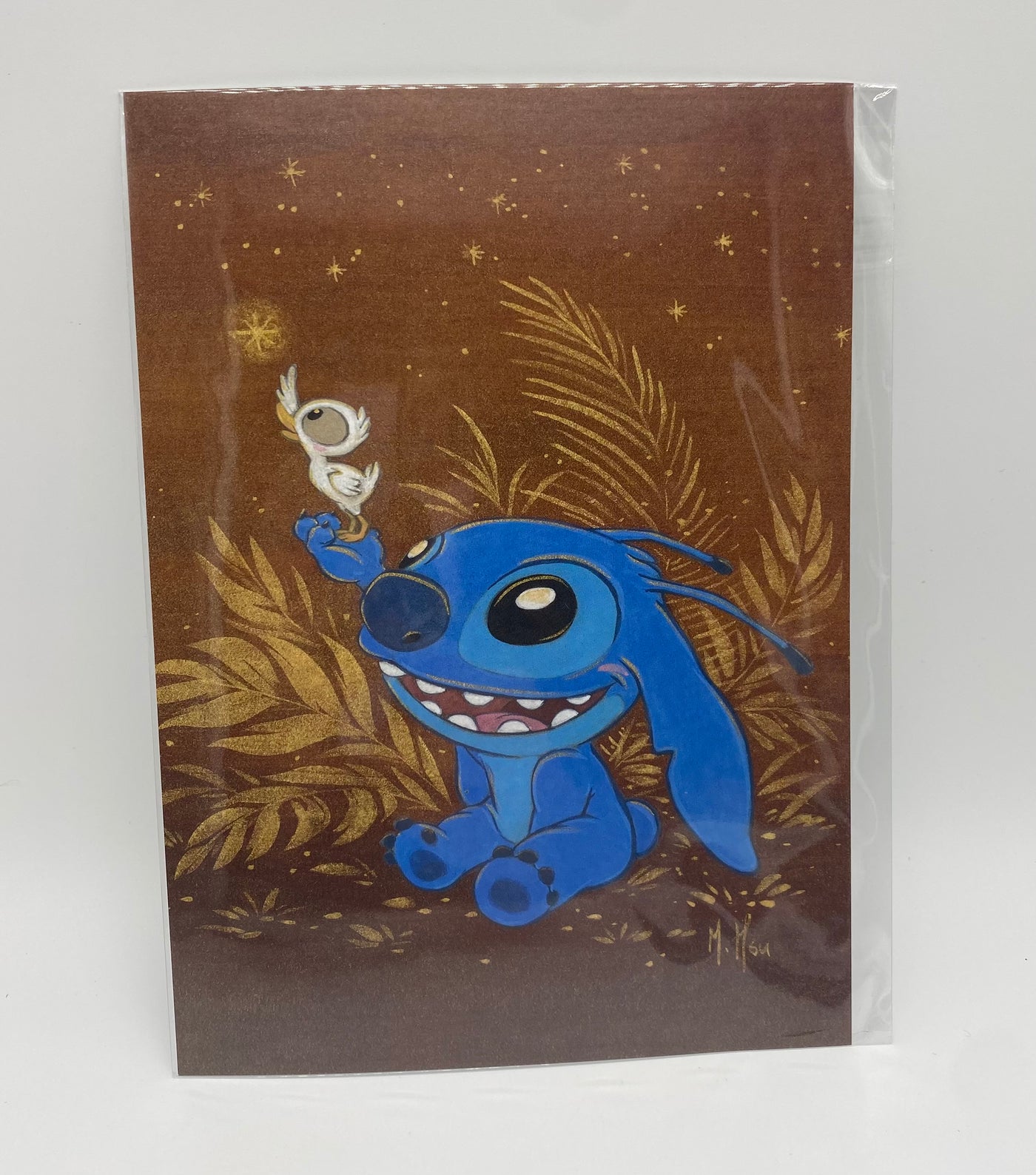 Disney Stitch by Martin Hsu Postcard Wonderground Gallery New