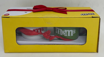 M&M's World Mini Mug Ornament Set New with Box