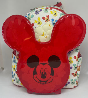 Disney Parks 2021 Mickey Balloon Popcorn Bucket Scented Backpack Bag New