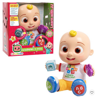 CoComelon Official Learning JJ Doll Toy New With Box