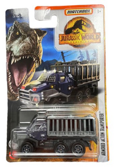 Jurassic World Armored Action Transporter Vehicles Die-cast Toy New With Box