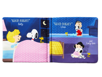 Hallmark Peanuts Snoopy Says Good Night Sweet Dream Cloth Book New with Tag