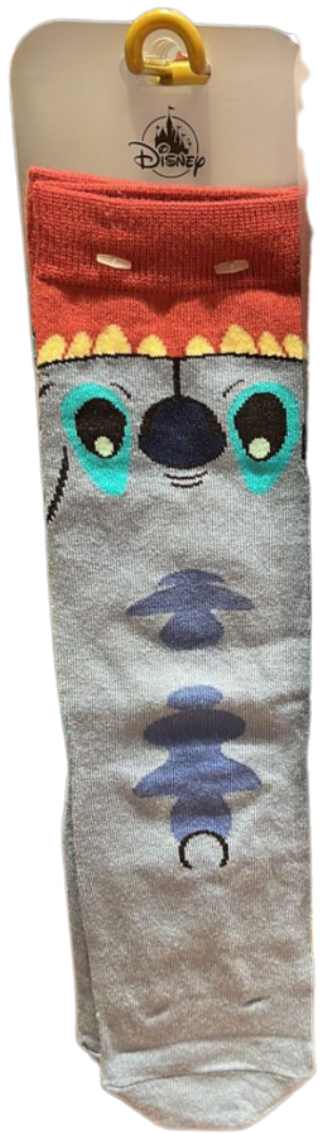 Disney Parks Stitch Socks Size W5-10 M5-9 New With Tag