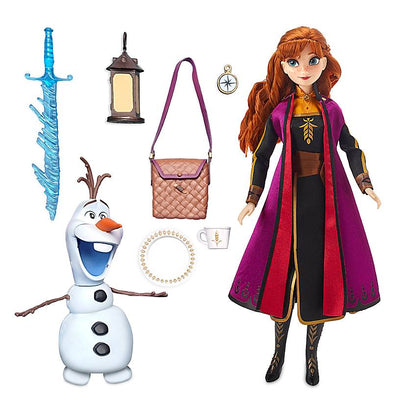 Disney Anna Classic Doll Adventure Play Set Frozen 2 New With Box