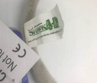 Universal Studios Shrek 4-D Donkey Tail Ears Headband Plush New with Tags