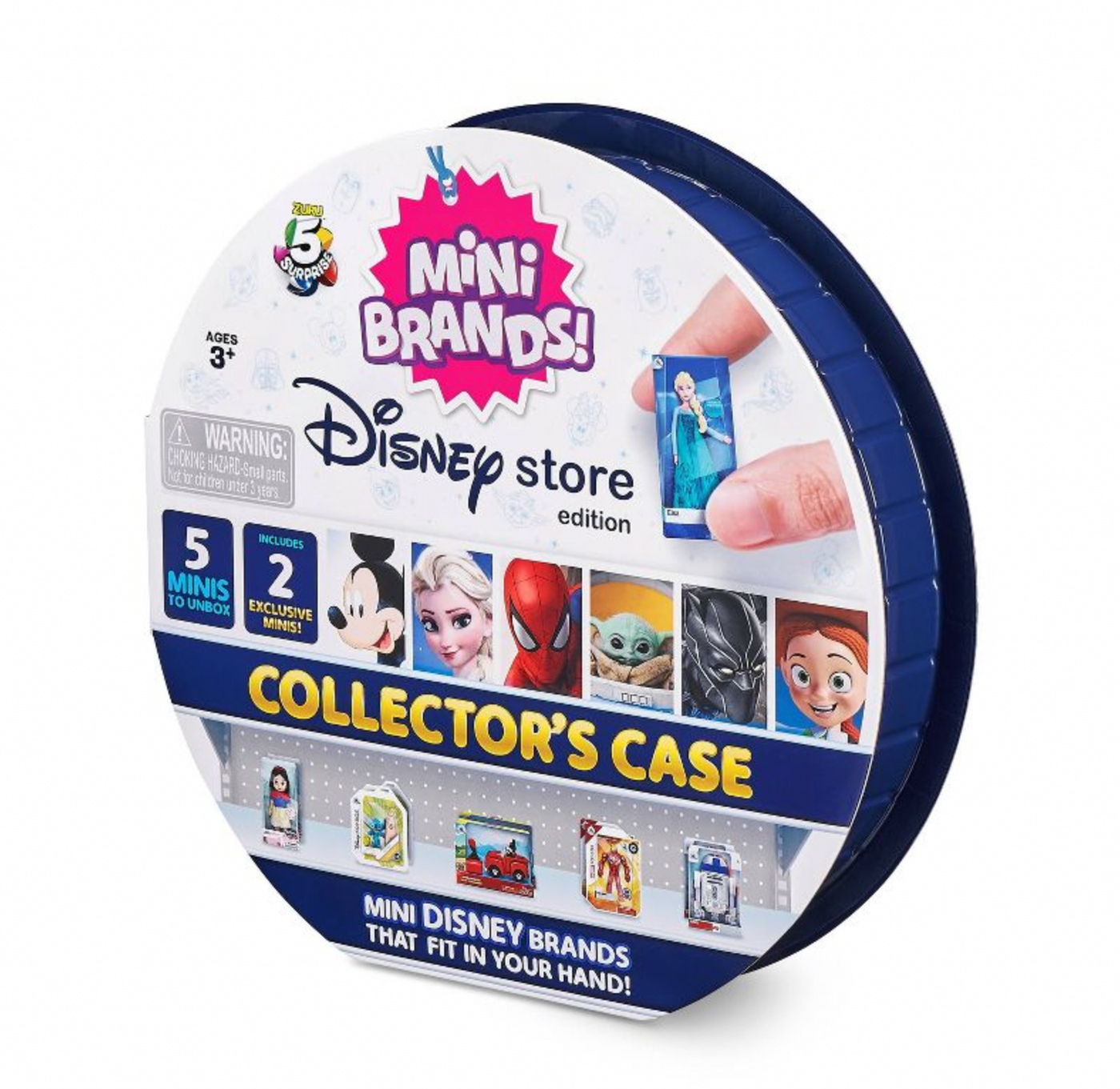Zuru Surprise Mini Disney Store Brands Series 1 Collector Case with 5 minis New
