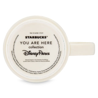 Disney Parks Starbucks You Are Here Disneyland Coffee Mug Adventureland New