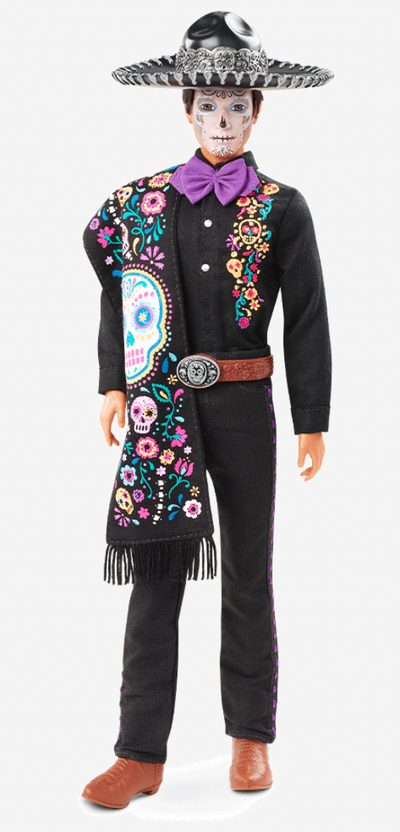 Mattel Creations Ken Signature Barbie 2021 Dia De Muertos Doll New