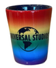 Universal Studios Logo Globe Rainbow Shot Glass New With Tag