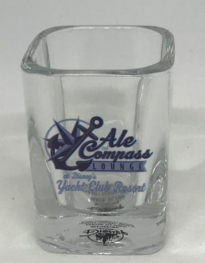Disney Parks Yacht Club Restort Ale Compass Lounge Shot Glass New
