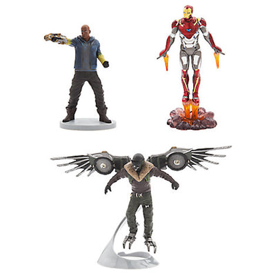 Disney Spider-Man: Homecoming Figure Play Set Cake Topper Playset 6 pieces New