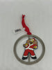 Universal Studios The Simpsons Homer Santa Spinner Metal Ornament New with Tag