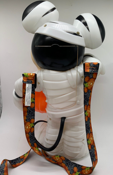 Disney Parks Halloween 2022 Mickey Mummy Popcorn Bucket with Lanyard New
