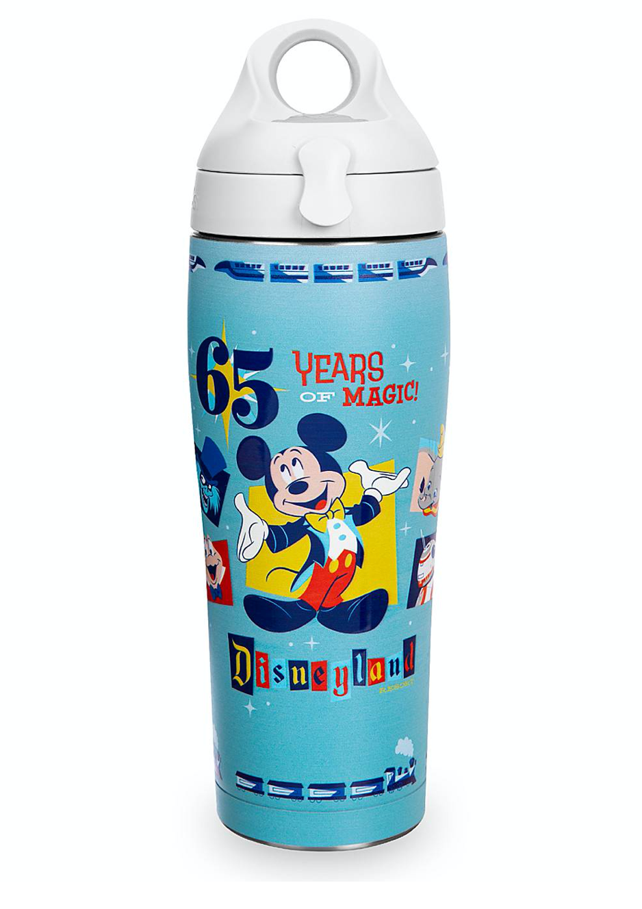 Disney Disneyland 65th Anniversary Stainless Steel Travel Tumbler by Tervis New