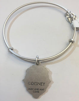 Disney Alex And Ani Villains Cruella Bracelet Silver Finish Halloween New
