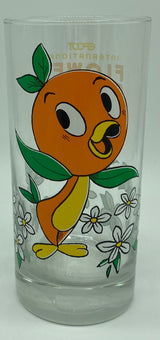 Disney Parks Orange Bird Epcot 2021 Flower Garden Festival Glass Passholder New