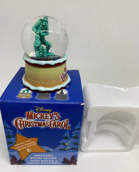 Disney Goofy as Marley's Ghost Christmas Carol Mystery Mini Snow Globe New