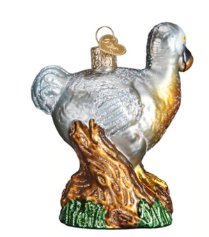 Old World Christmas Dodo Bird Glass Christmas Ornament New With Box