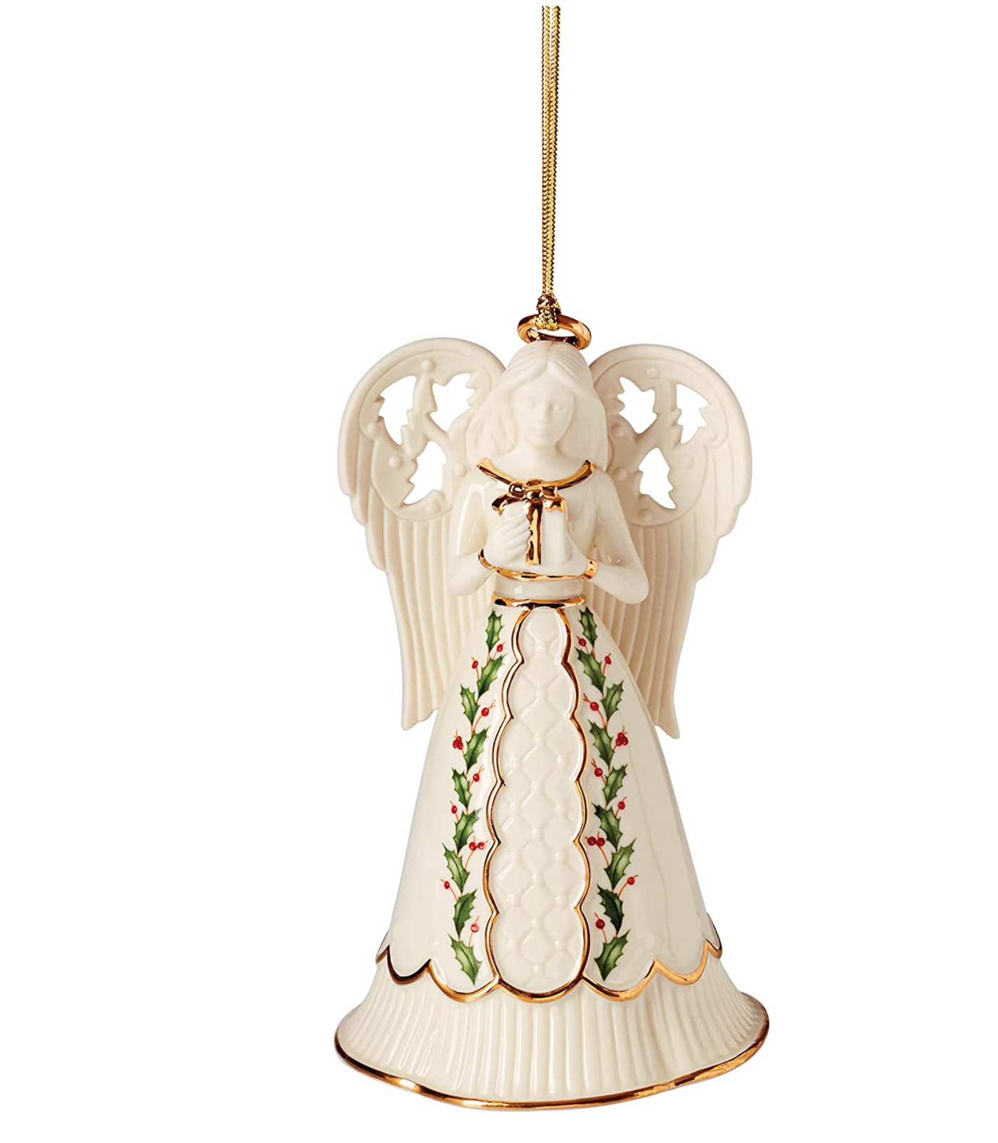 Lenox Christmas Holiday Angel Bell Ornament New with Box