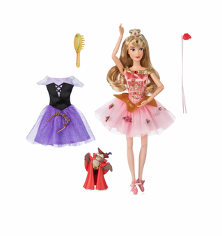 Disney Store Princess Aurora Ballet Doll 11 1/2'' New with Box