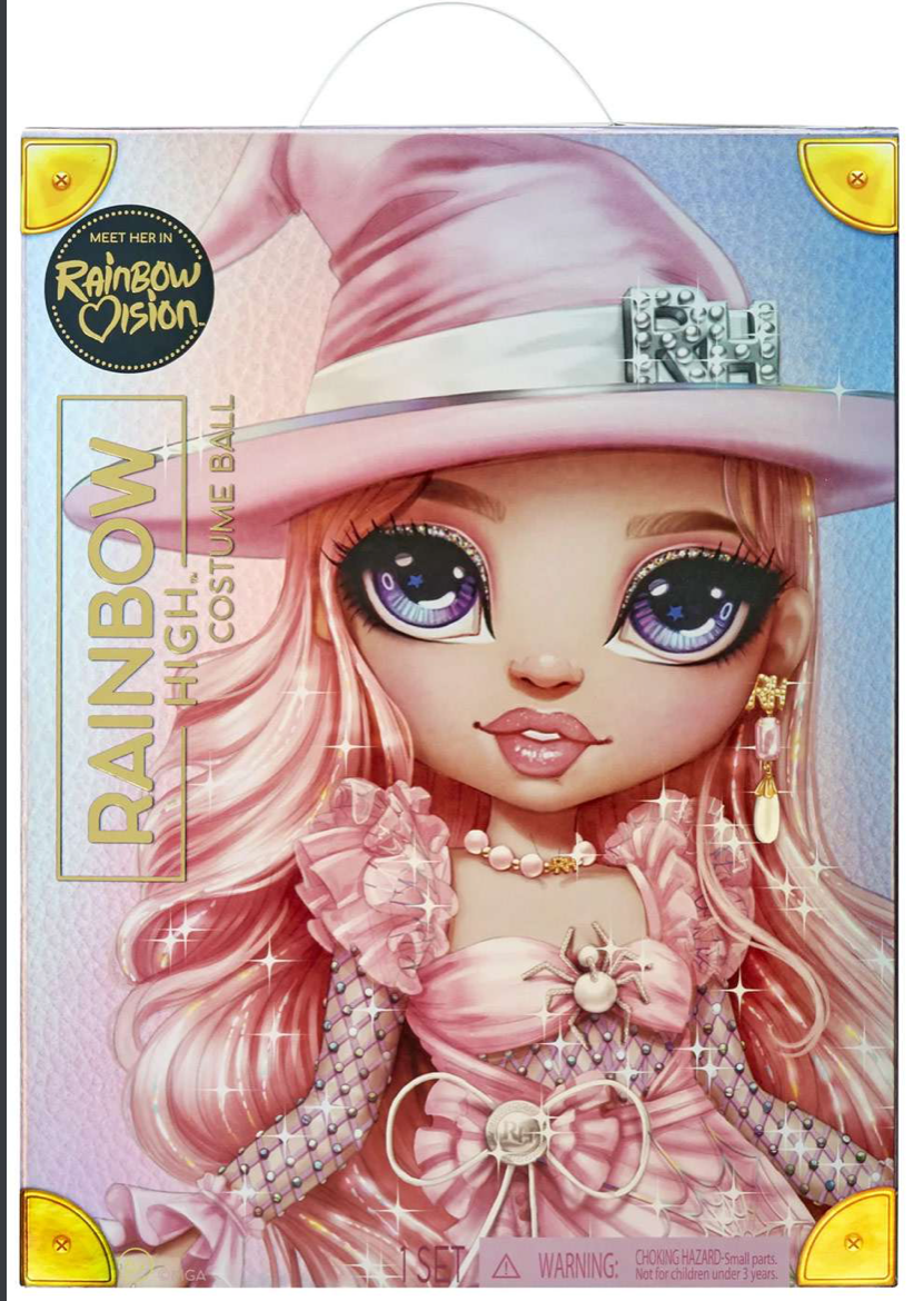 Rainbow High Costume Ball Bella Parker Exclusive Fashion Doll Toy New With Box